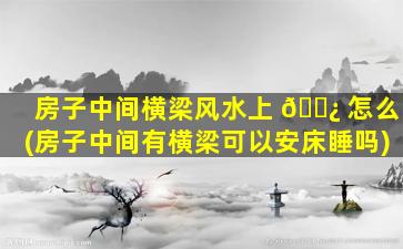 房子中间横梁风水上 🌿 怎么(房子中间有横梁可以安床睡吗)